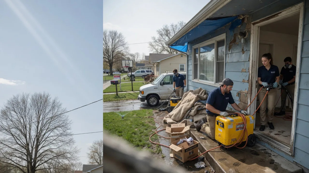 Basement Flood Cleanup in Warminster, PA near me